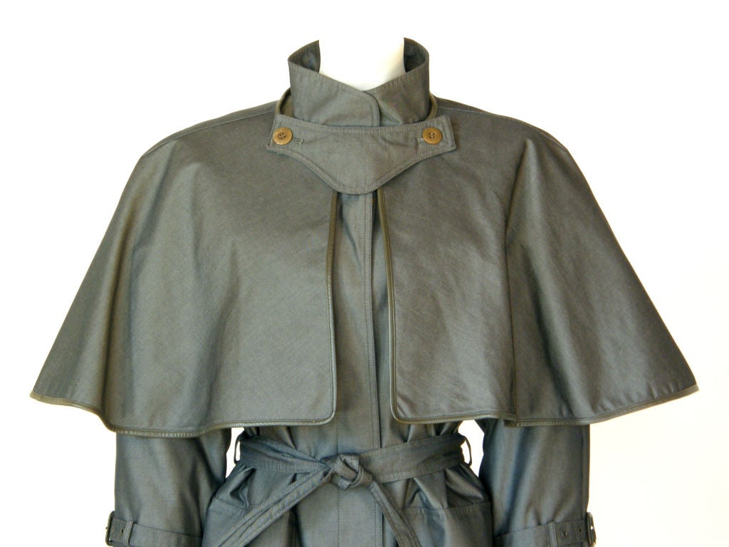 Gucci Belted Coat with Optional Capelet 1