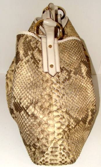 Gucci Snakeskin Hobo bag in Pearl and Metallic Python 1