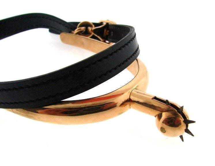 Rose Gold Spurs by ASPREY and HERMES