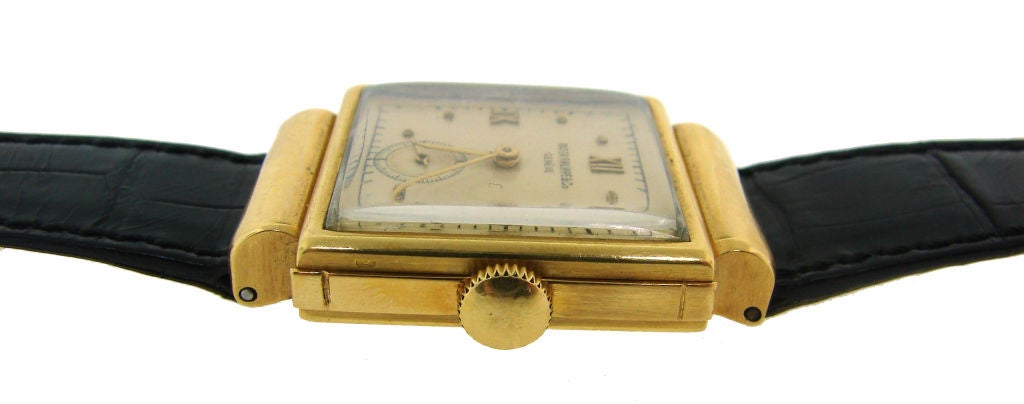 Vintage Patek Philippe Yellow Gold Men's Watch 4