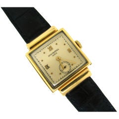 Vintage Patek Philippe Yellow Gold Men's Watch