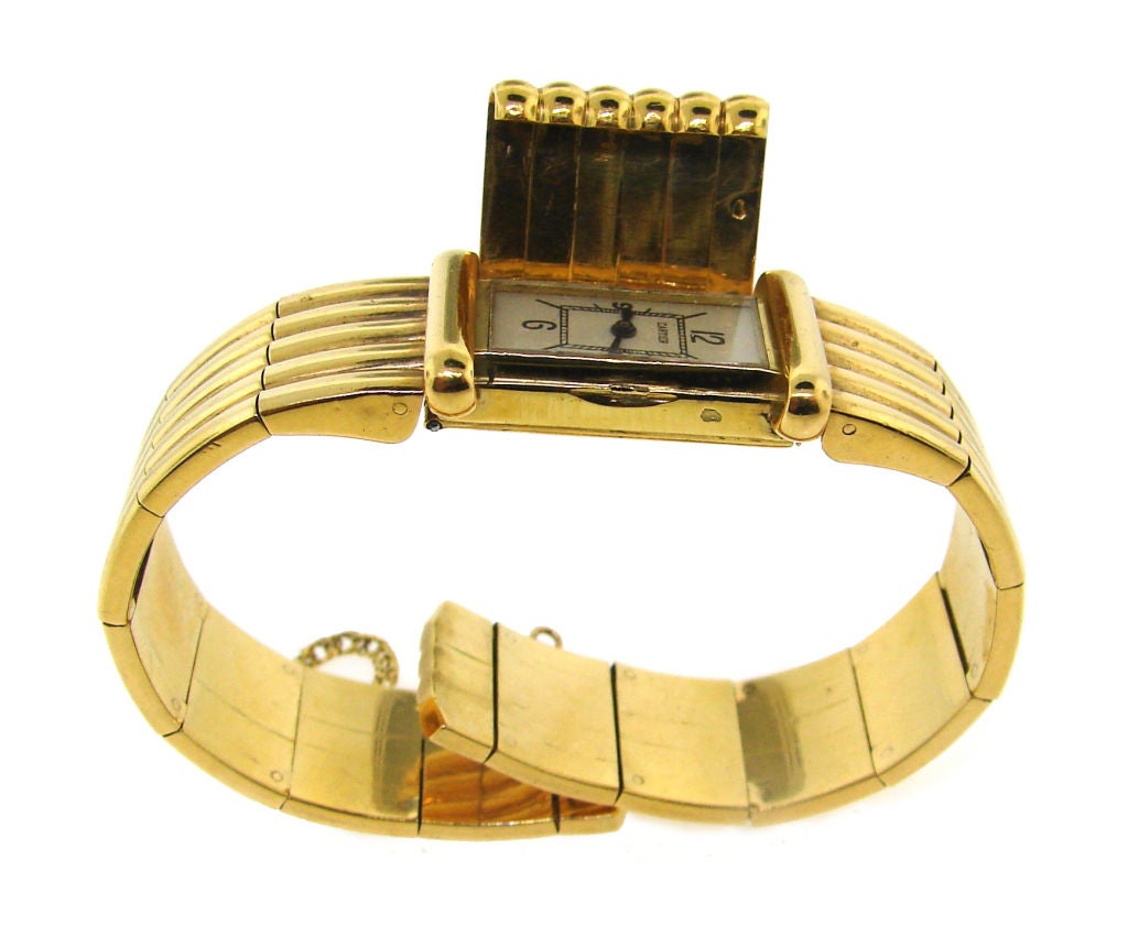 vintage gold cartier watch