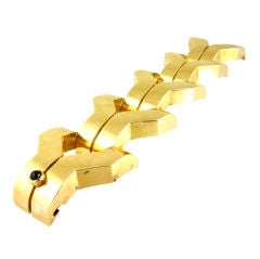 Retro "Y" Link Bracelet