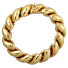 An 18kt Gold Tiffany & Co. Bracelet