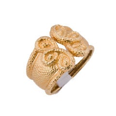 18 kt. Bold Hammered Finish Cuff Bracelet 18 kt. Bold Hammered Finish Cuff Bracelet