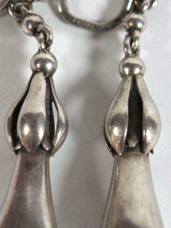 Georg Jensen sterling earrings