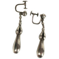 Georg Jensen sterling earrings