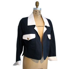 1980s CHANEL Day Jacket with Buttons