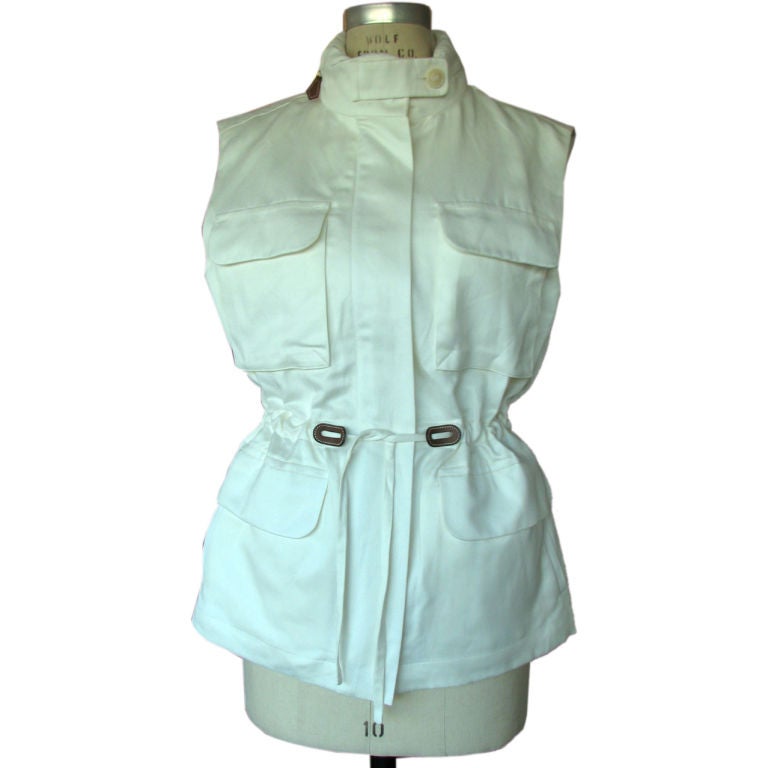 Chaleco "Safari" HERMES/MARTIN MARGIELA