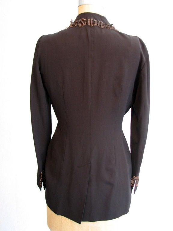 safety pin suit jacket