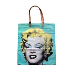 PHILIP TREACY/ANDY WARHOL 'Marilyn Monroe' Portrait Tote