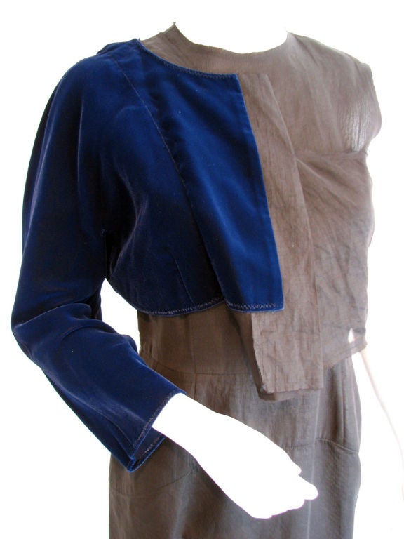 1998 COMMES des GARCONS Deconstructed Gown & Jacket