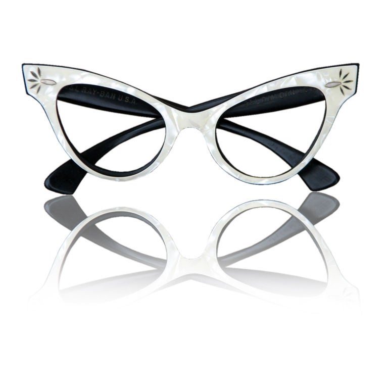 RAY BAN 
Cat Eye
 Frames, 1950s