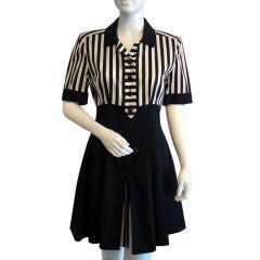 Vintage 1980s KARL LAGERFELD Romper Outfit
