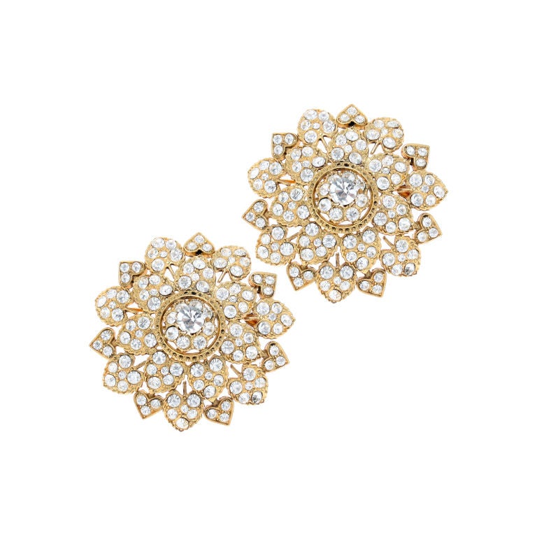 Pair of Christian Lacroix Brooches