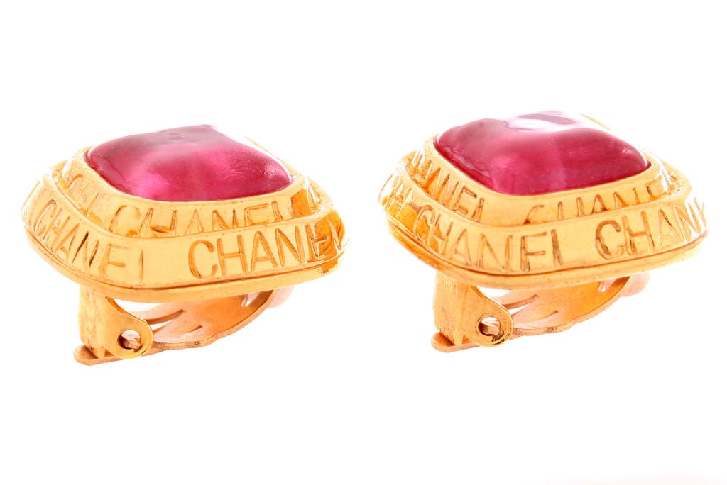 These are very wearable and good looking Chanel earrings and are marked 95P for the 1995 Spring Collection.