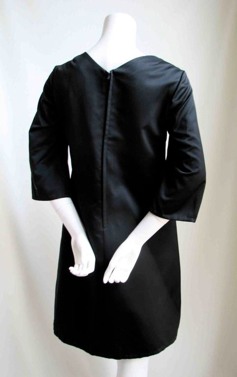 Japanese hand painted 'peacock feather' dress