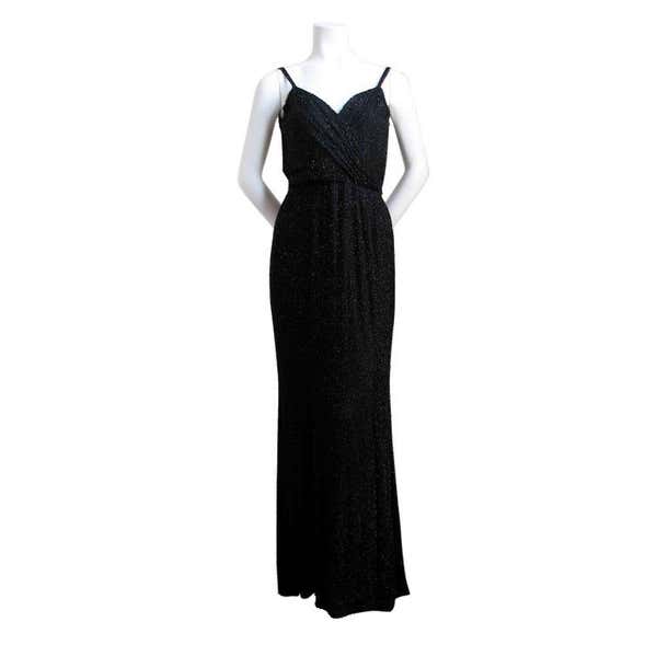 CEIL CHAPMAN beaded gown For Sale at 1stDibs