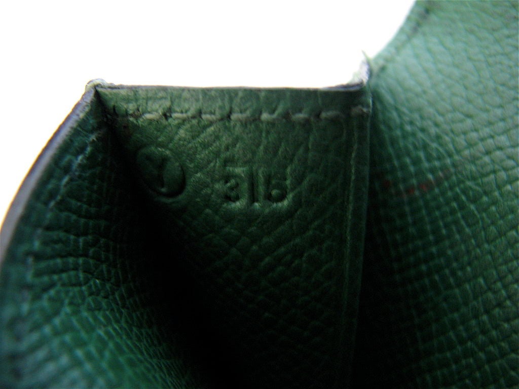 kelly green clutch