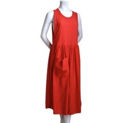 Vintage SONIA RYKIEL red jumper dress