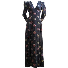 Vintage OSSIE CLARK dress with fabric by CELIA BIRTWELL