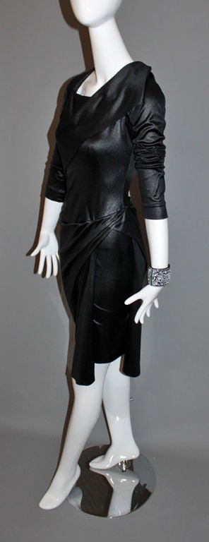 VIVIENNE WESTWOOD Gold Label Couture Black Cocktail Dress 4