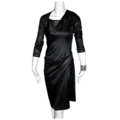 VIVIENNE WESTWOOD Gold Label Couture Black Cocktail Dress 4