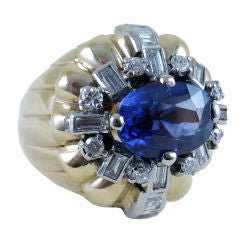 Cocktail Sapphire Ring