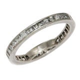 Platinum and Diamond Eternity Band Ring by Tiffany & Company