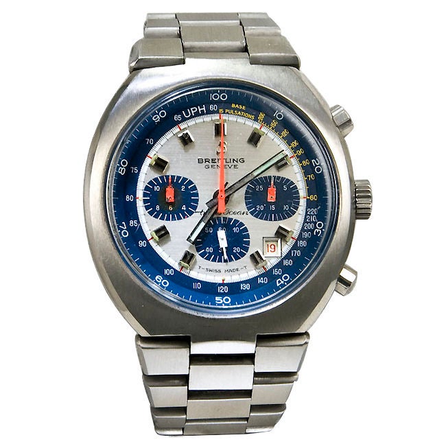 Gents 1960s Breitling Trans Ocean Chronograph
