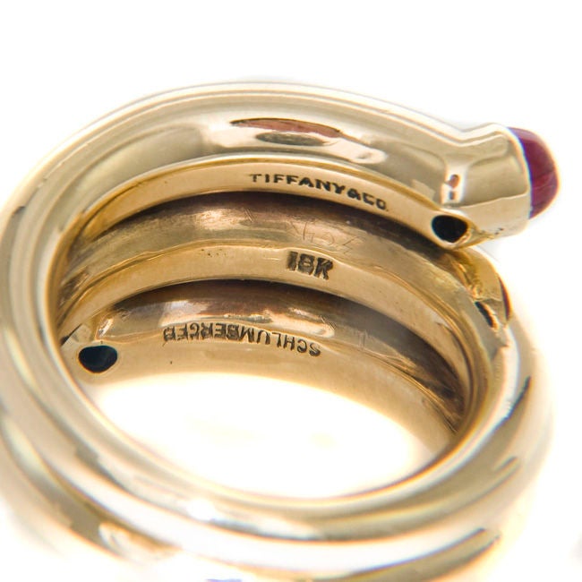 Women's Jean Schlumberger for Tiffany & Company Double Coil Ring