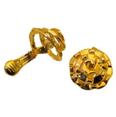 18K Gold Cartier Earrings 18K Gold Cartier Earrings