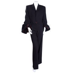 Jean Paul Gaultier Tuxedo Style Pantsuit