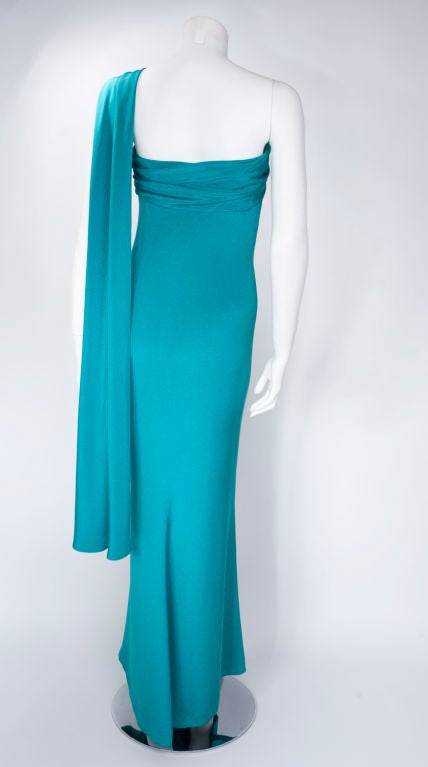 1987 Yves Saint Laurent Evening Gown at 1stdibs