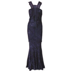 JOHN GALLIANO iconic gown remarkable details JOHN GALLIANO iconic gown remarkable details