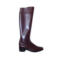 BALENCIAGA Boot sleek and chic Riding style 36.5 / 6.5 New 4
