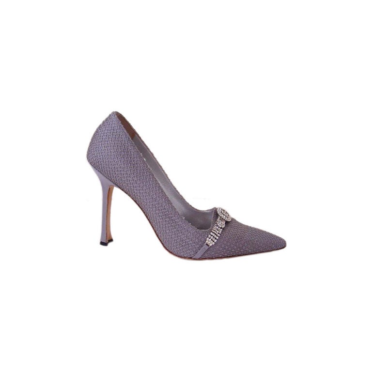 dark gray satin shoes
