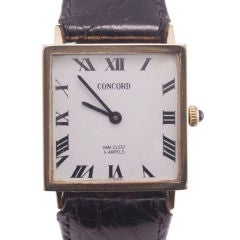 Retro VAN CLEEF & ARPELS 1960's Gold Concord Watch