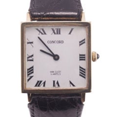 VAN CLEEF & ARPELS 1960er Jahre Gold Concord Uhr
