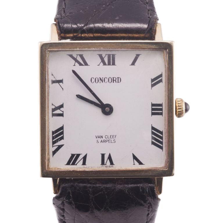 VAN CLEEF & ARPELS 1960's Gold Concord Watch