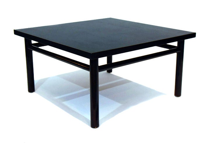 Mahogany T.H. Robsjohn Gibbings Table by Widdicomb
