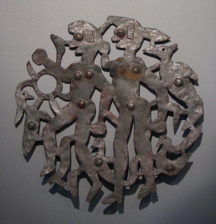 Mid-20th Century Haitian Folk Art Tree of Life