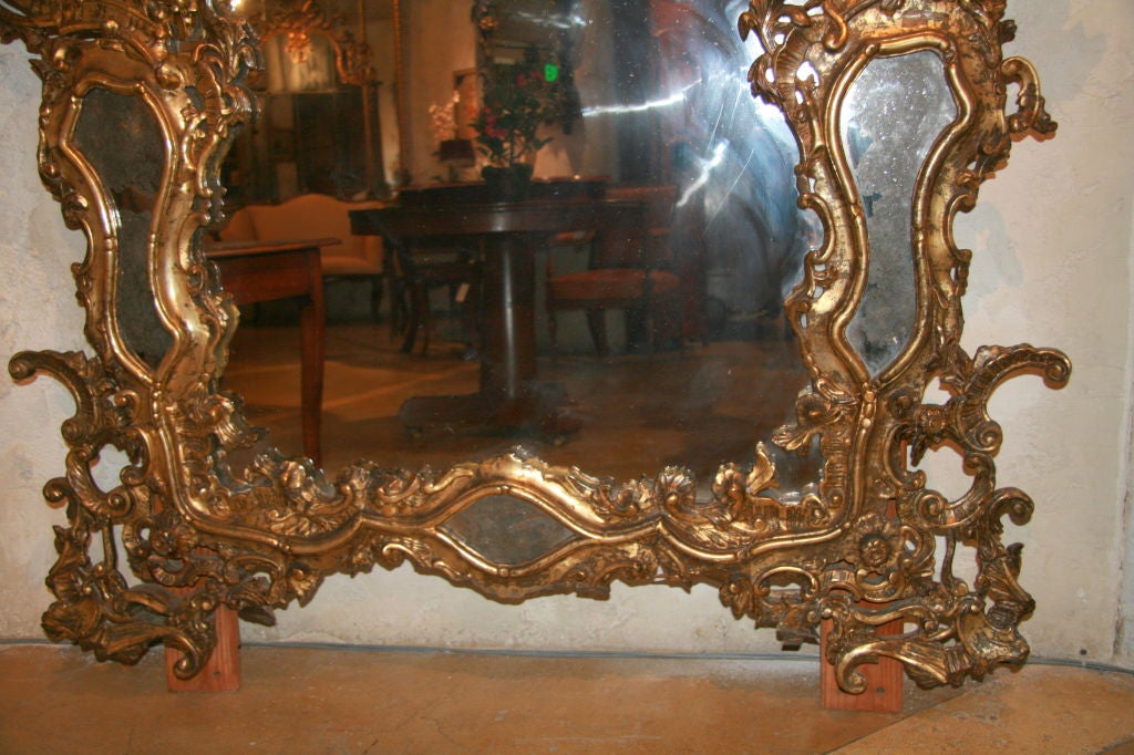 ON SALE Massive Size Mirror 19th Century Venetian Etched Glass 9'5'' H For Sale 3