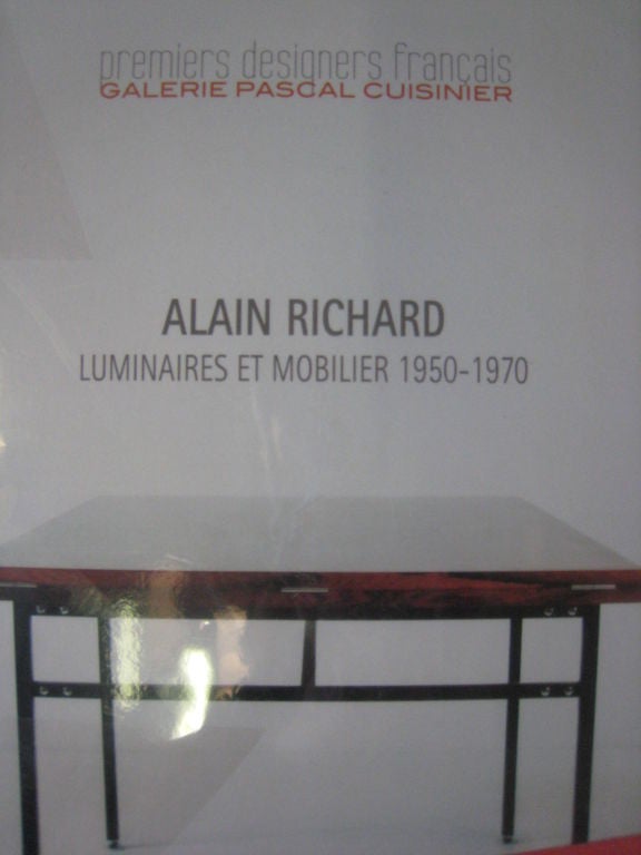 Mid-20th Century French Mid-Century Minimalist 'A16' Chandelier by Alain Richard for Disderot For Sale