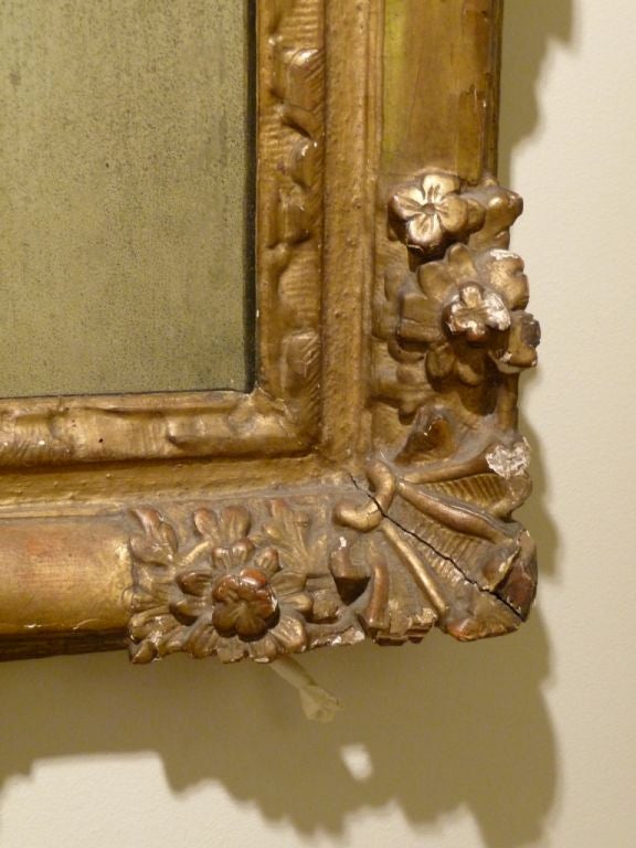 18th Century Giltwood Mirror with Original Glass 4