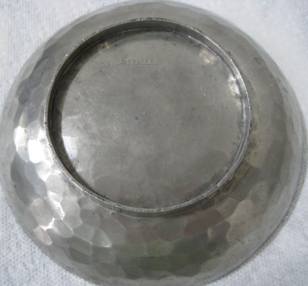 Jean Despres French Art Deco Bowl