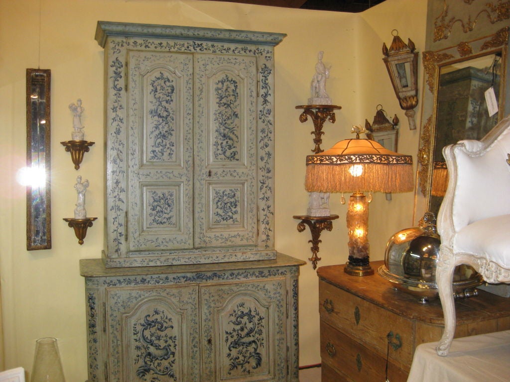 Painted Buffet Deux Corps