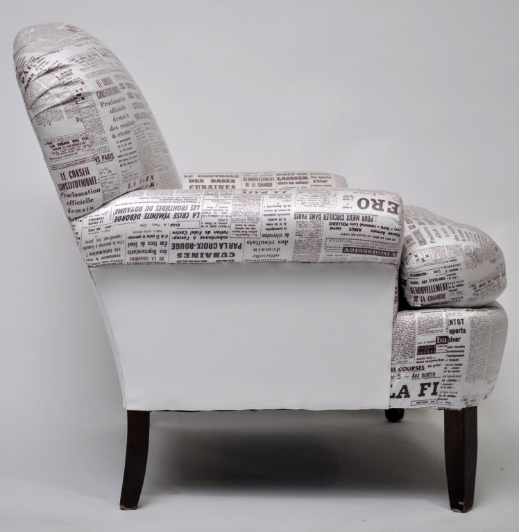 news paper chair