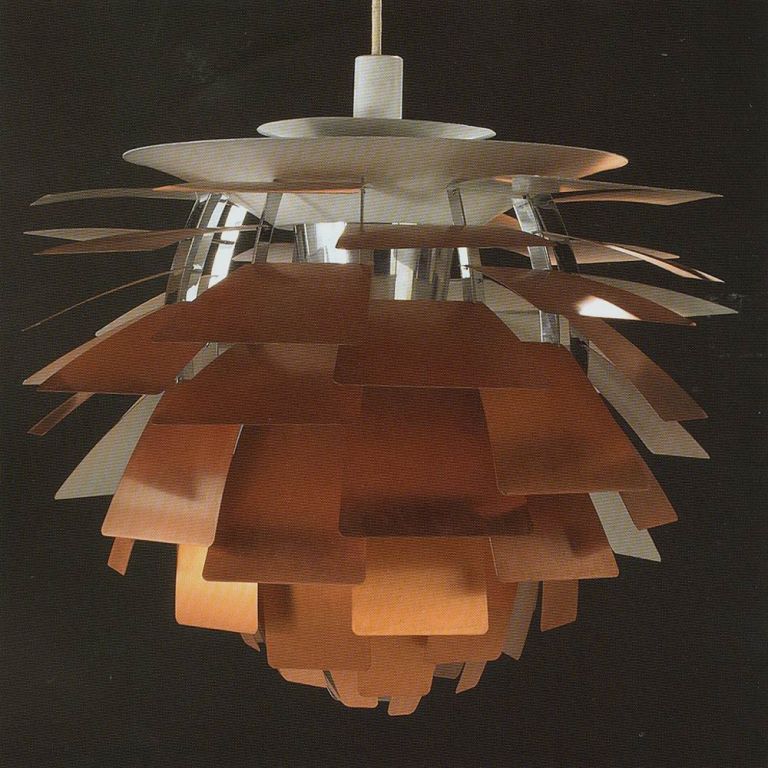 Vintage original Poul Henningsen for Louis Poulsen Artichoke Ceiling Lamp
