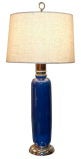 Cobalt Blue Lamp Attributed to Stiffel